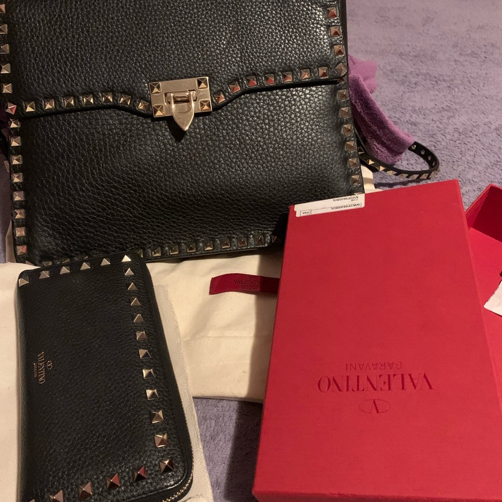 Valentino bag and wallet bundle